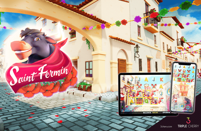 Triple Cherry presents the most original 3D slot: Saint Fermin