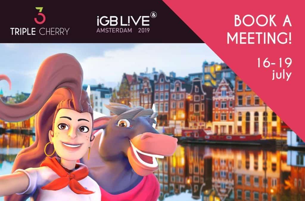 Triple Cherry in iGB LiVE Amsterdam 2019