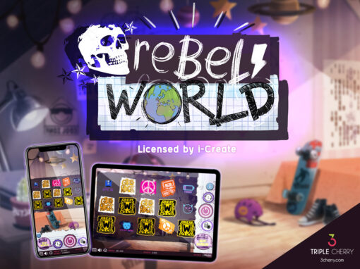 “Rebel World”, Triple Cherry’s most exclusive video slot, licensed by i-Create. Available now!