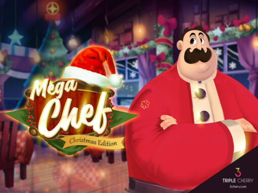 “Mega Chef Christmas Edition” the latest video slot of Triple Cherry !