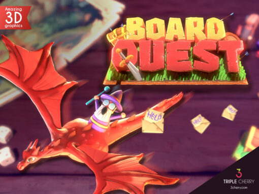 Board Quest, the latest release from Triple Cherry is ready to be played !
