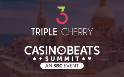 Triple Cherry exhibitor at CasinoBeats Summit Malta 2023
