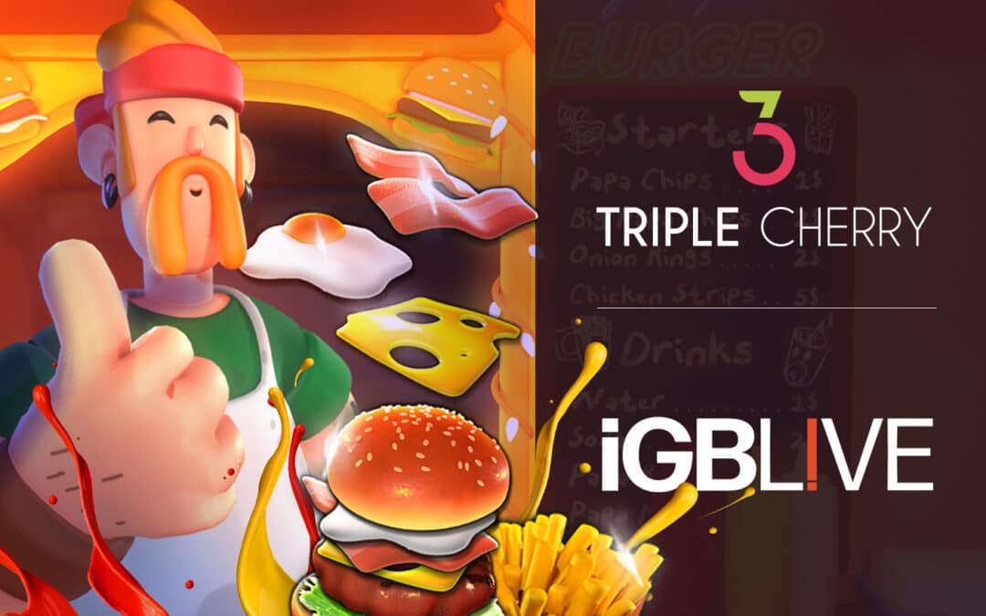 Triple Cherry attends the gaming event iGB L!VE AMSTERDAM 2023