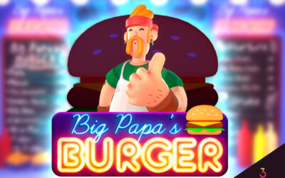 The new Triple Cherry video slot:  Big Papa’s Burger