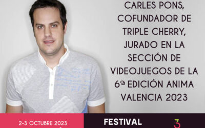 Carles Pons, jurado videojuegos Anima Valencia 2023